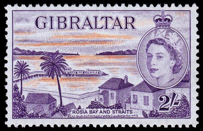 Gibraltar Scott 142 (1953) Mint NH VF, C