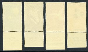 Israel Scott 66-69 MNHOG - 1952 Jewish New Year (5713) Set w/tabs - SCV $20.00