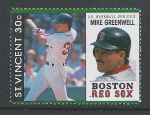 St. Vincent #1272d NH Baseball - Mike Greenwall