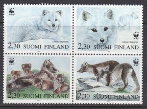 Finland, Fauna, WWF, Animals MNH / 1993