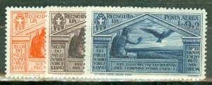 FD: Italy 248-256, C23-26 mint CV $332; scan shows only a few