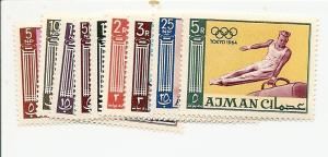 Ajman 27-36 MNH