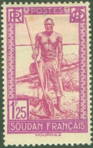 FRENCH SUDAN 88 MH BIN $0.80