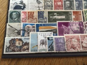 Sweden mounted mint or used stamps  A12385