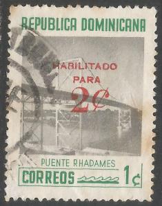 DOMINICAN REPUBLIC 536 VFU J74-1