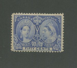 Canada Postage Stamp #60 Mint Hinged OG F/VF