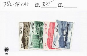 NORWAY  786-89   MNH