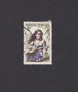 French Polynesia #185 Used.