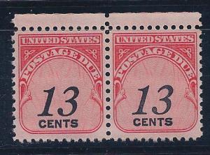 US Postage Due #J103 MNH Pair
