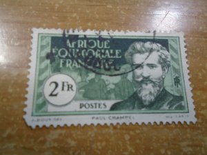 French Equatorial Africa  # 65   used