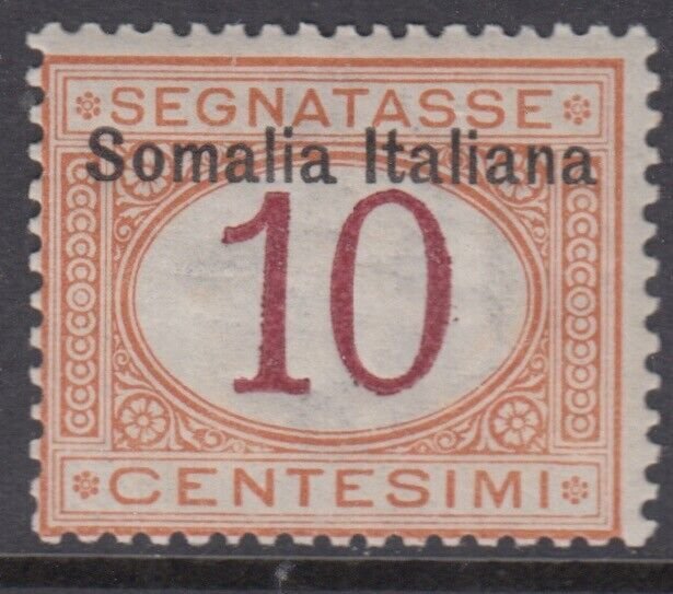 Italy Somalia Tax n.13  FINE  MH*