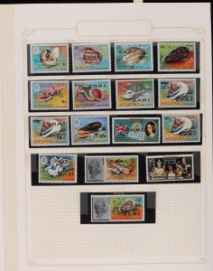 Cook Islands - Aitutaki 1972-96 collection in springback album FV NZ$1100 (100s)