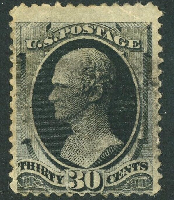 USA #165 Alexander Hamilton 30c Postage Stamp 1874 A53 Used