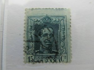 Spain Spain España Spain 1922-30 15c Perf error fine used stamp A4P6F31-