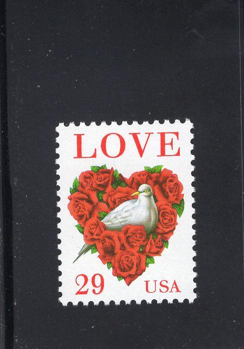 2814c LOVE, MNH, CV $ .70