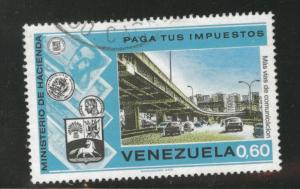 Venezuela Scott 1077 used stamp 1974