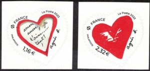 Scott # 2023 Hearts S/A MNH