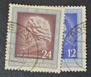 DDR Sc # 96-97, VF Used