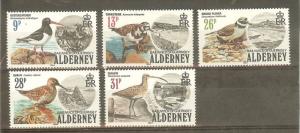 ALDERNEY SGA13/7 1984 BIRDS MNH 