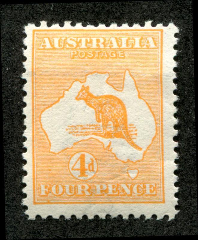 Australia Scott 6, Mint Hinged, kangaroo