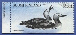 FINLAND 1993 Water Birds Sc 922, Used Birds, VF