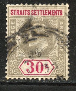 Straits settlements # 100, Used.