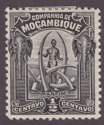 Mozambique Company 110 Elephant Tusks 1918