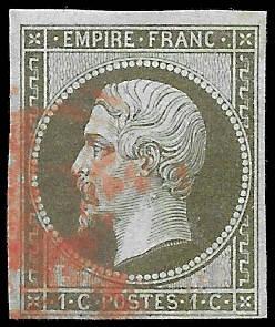 1860 France Sc# 12 Used Gem No Faults