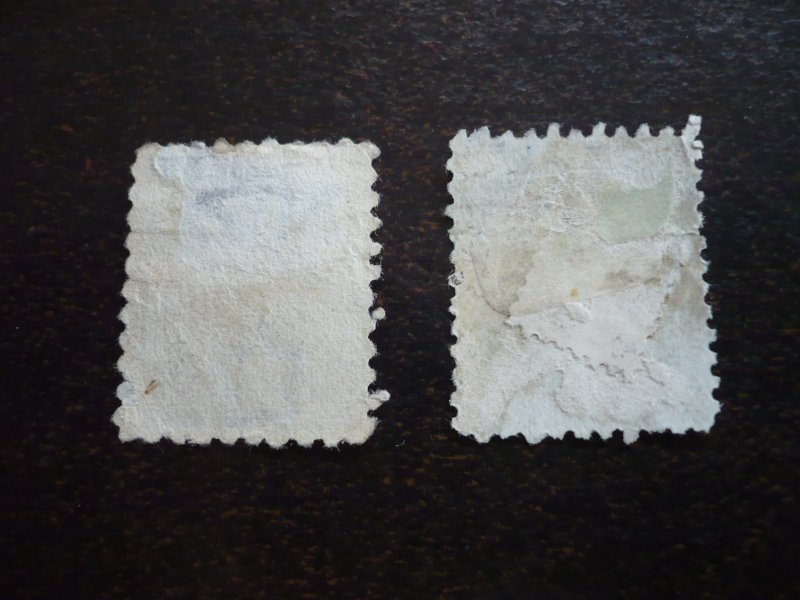 Stamps - New Zealand - Scott# 67a,68 - Used Part Set of 2 Stamps