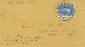 1862, Civil War: Confederate States: Georgetown, SC, See Remark (M4465)