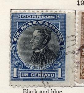 El Salvador 1912 Early Issue Fine Used 1c. 120582