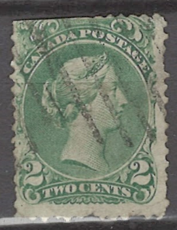 COLLECTION LOT # 3127 CANADA #24 FAULTY 1868 CV+$100