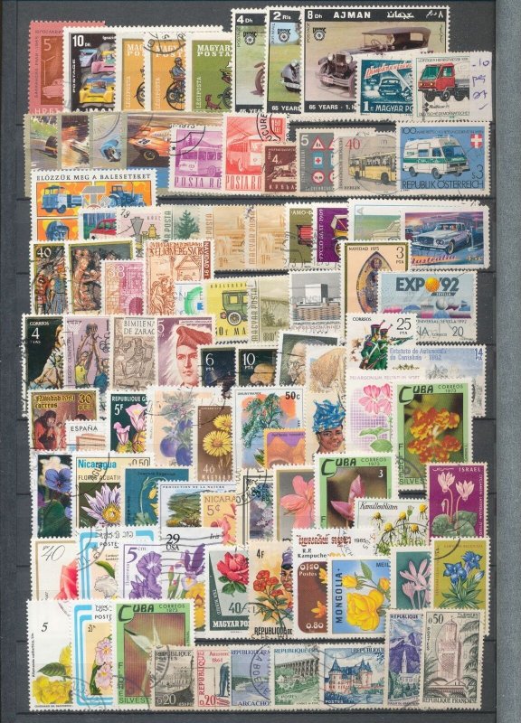 Switzerland Birds Spain Sweden Old/Modern Used Collection(Apx 1000 Items) ZK2079