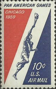 # C56 MINT NEVER HINGED PAN AMERICAN GAMES