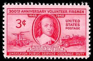 # 971 MINT NEVER HINGED VOLUNTEER FIREMEN