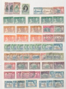 Trinidad & Tobago GVI/QE M&U Collection (Apx 450+Items) ZK1646