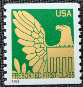 US #3850 MNH Coil Single, Eagle, SCV $.65 