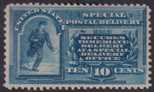 #E1 Mint OG, F-VF (CV $550 - ID45632) - Joseph Luft