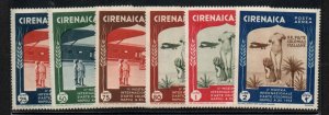 Cyrenaica C24-C29 Set Mint hinged