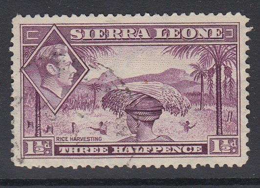 SIERRA LEONE, Scott 175A, used