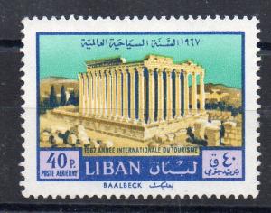 LEBANON - AIRMAIL - YEAR OF TOURISM - BAALBECK - 1967 -