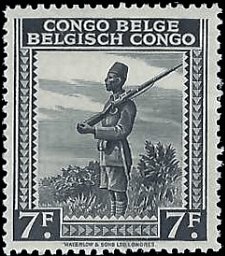 BELGIAN CONGO   #204 MH (1)