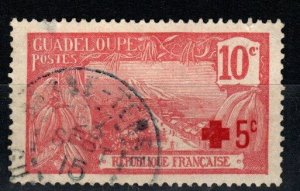 Guadeloupe #B1 F-VF Used CV $3.50 (X6177)