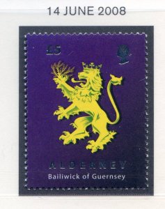 Alderney 2008 25yrs Stamp SGA348 Unmounted Mint