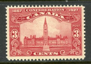 Canada 1927 Confederation 3¢ Carmine Scott # 143 MNH W95