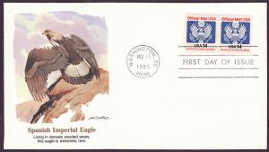 O129A Great Seal pair Fleetwood FDC