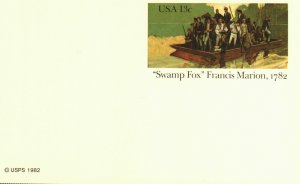 US UX94 MNH Swamp Fox Francis Marion, 1782