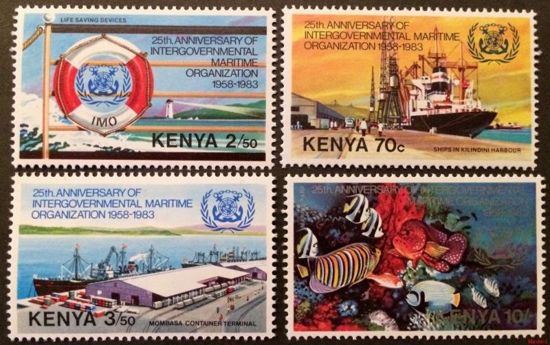 Kenya 1983** Mi.267-70. IMCO [20;41]