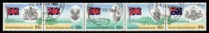 COCOS (KEELING) ISLANDS SG53/7 1980 ANNIV OF COCOS AN AUSTRALIAN STATE FINE USED