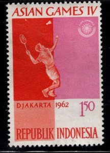 Indonesia Scott 562 MNH** Asian Games Badminton stamp
